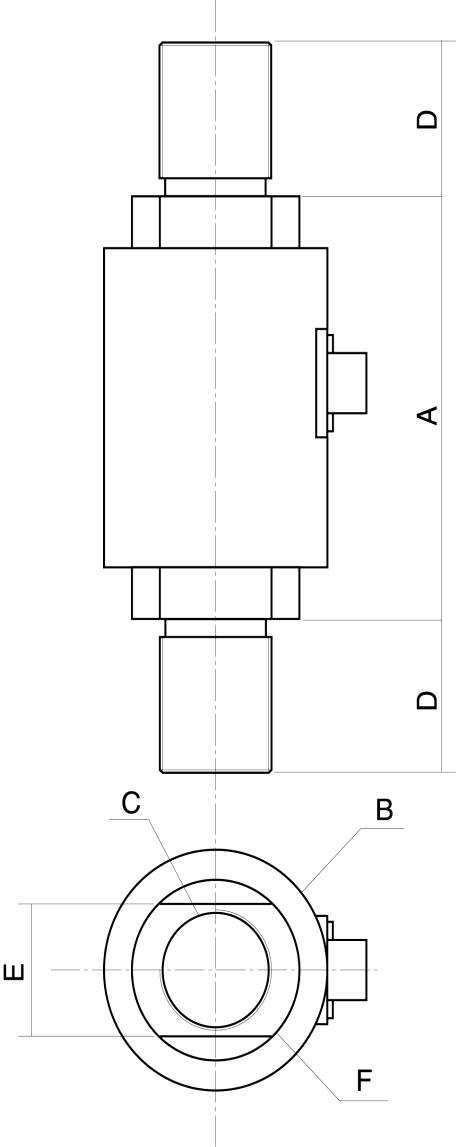 FN3002 TE Load Cell - Rod | Absolute Gauge Technologies™